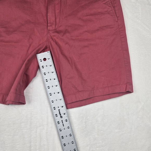 J Crew Shorts Mens 36 Pink Chino Shorts 9" Inseam‎ - Picture 5 of 7